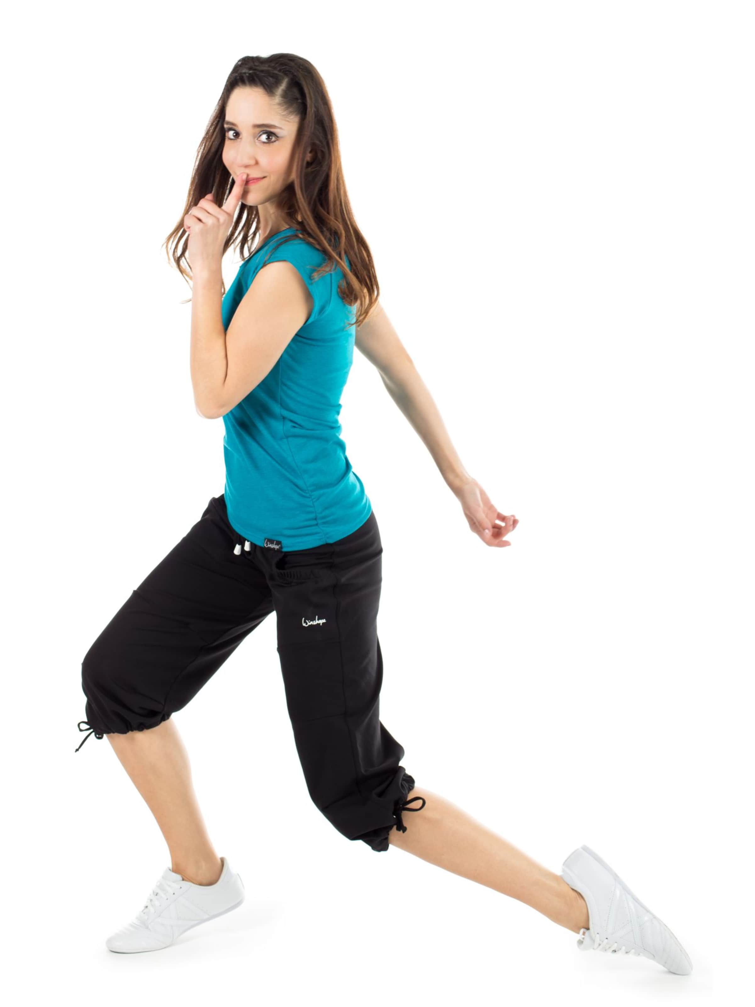 Winshape Конический (Tapered) Спортивные штаны 'WBE6' в Черный