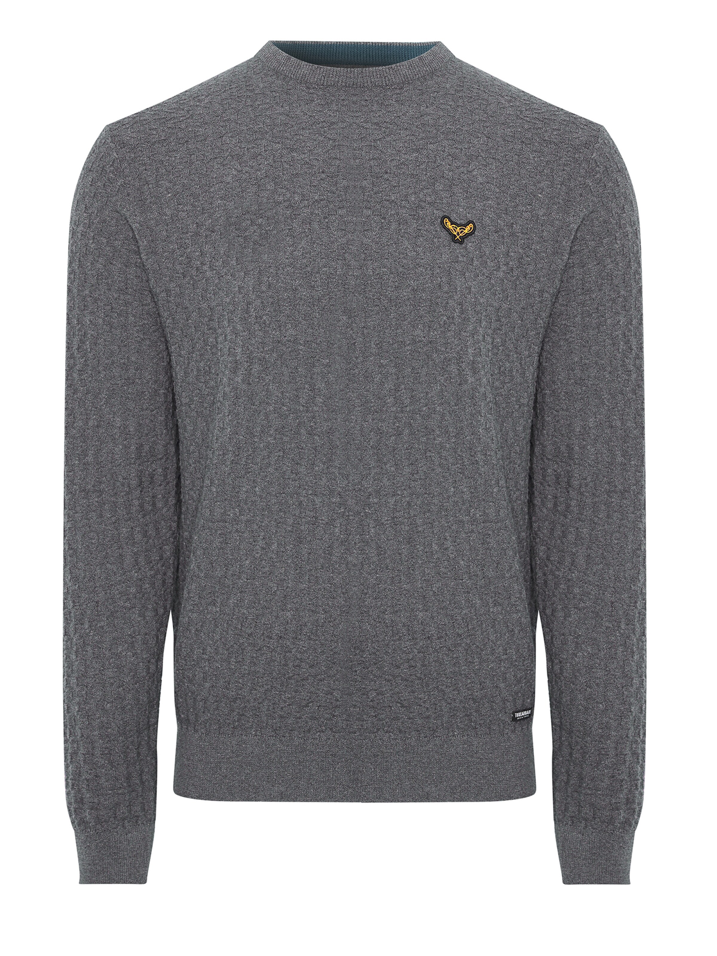 Threadbare Sweater 'Cedar' in Grey: front