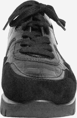 SEMLER Athletic Lace-Up Shoes in Black