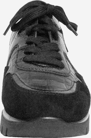 SEMLER Athletic Lace-Up Shoes in Black