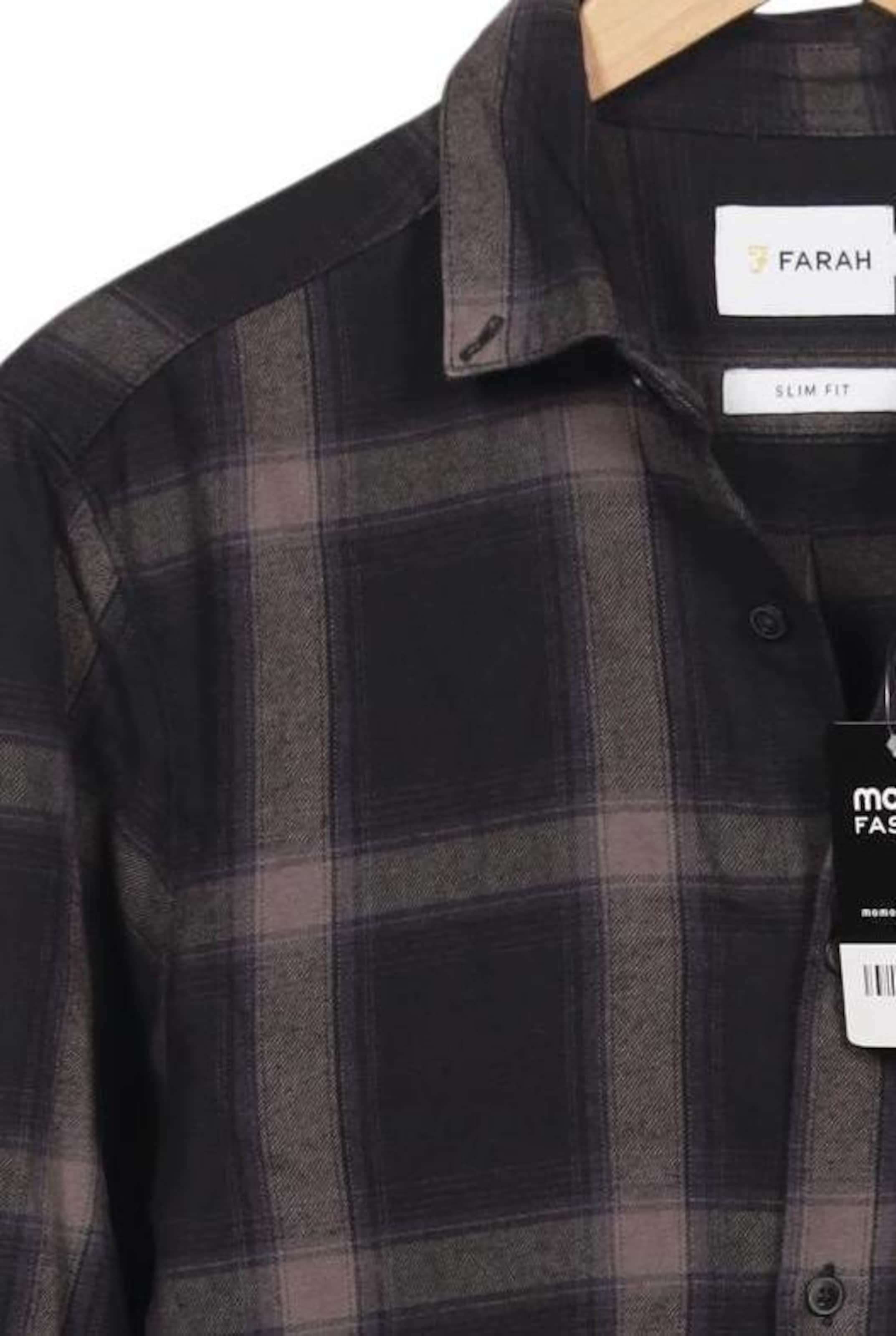 FARAH Button Up Shirt in S in Grey