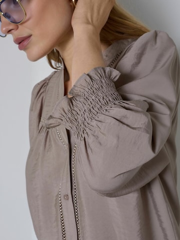 co'couture - Camiseta ' Callum ' en beige