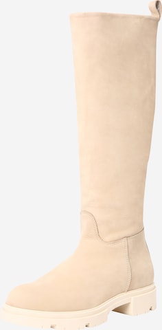 ABOUT YOU Stiefel 'Fenja' in Beige: predná strana