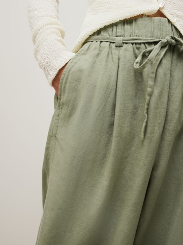 Next Loosefit Broek in Groen