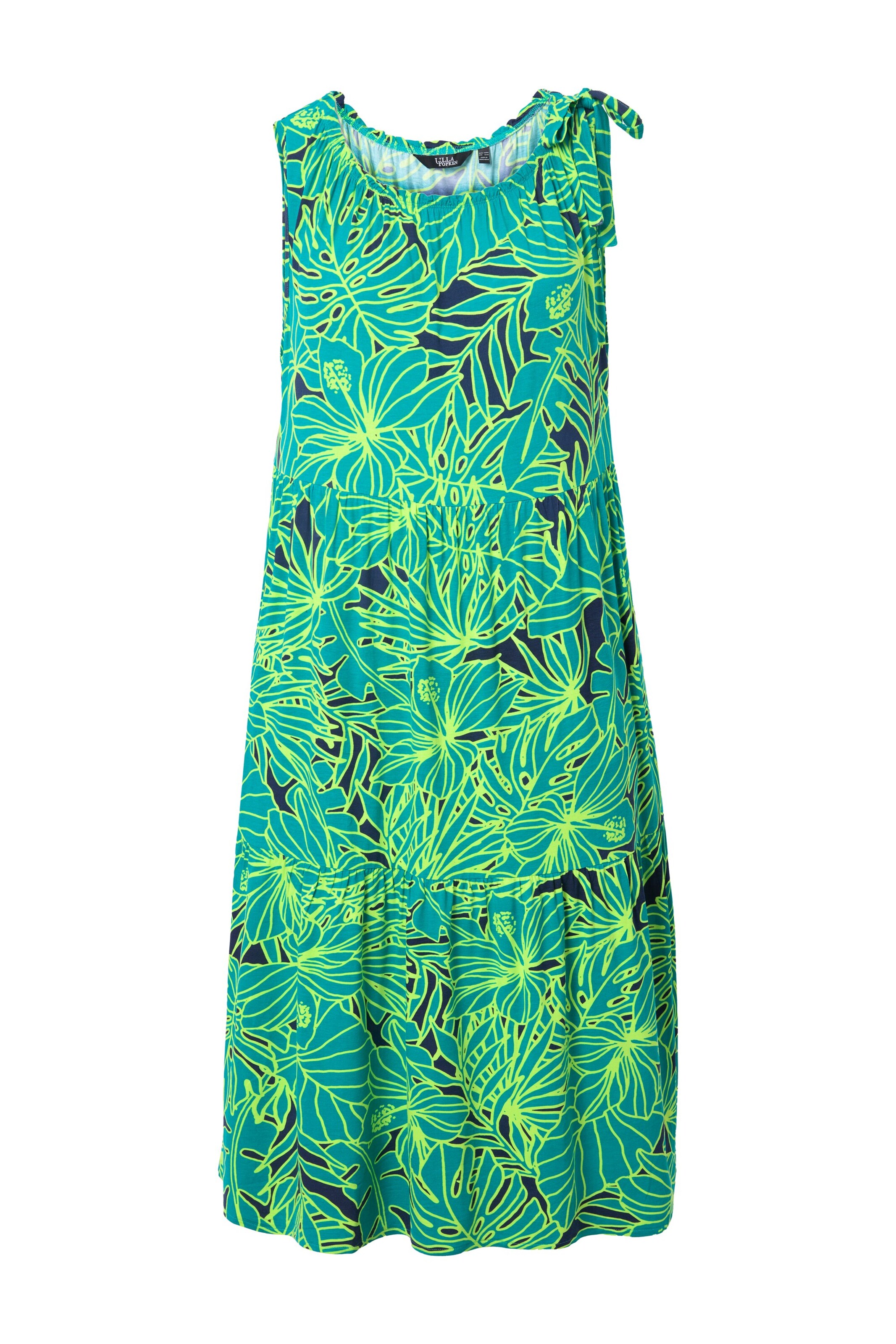 Ulla Popken Kleid in Grün: Vorderseite