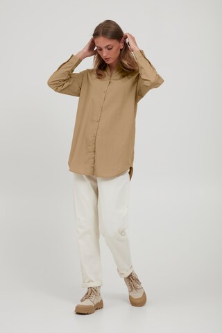 Camicia da donna 'BYGAMZE' di b.young in beige