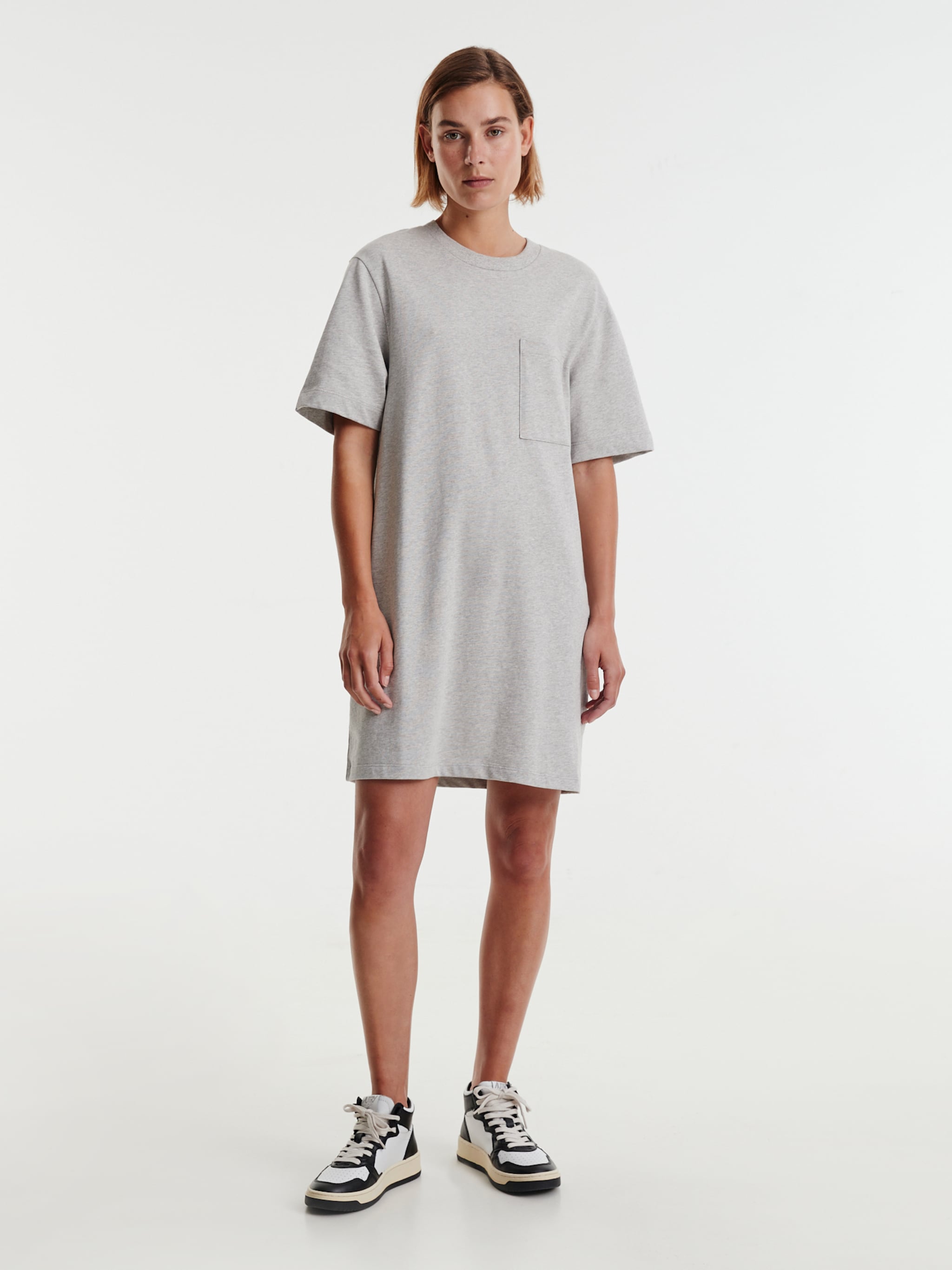 EDITED Produits Robe 'Anina' gris chiné