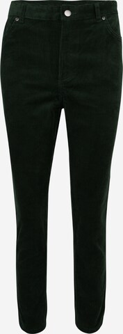 Monki - Slimfit Pantalón en verde: frente