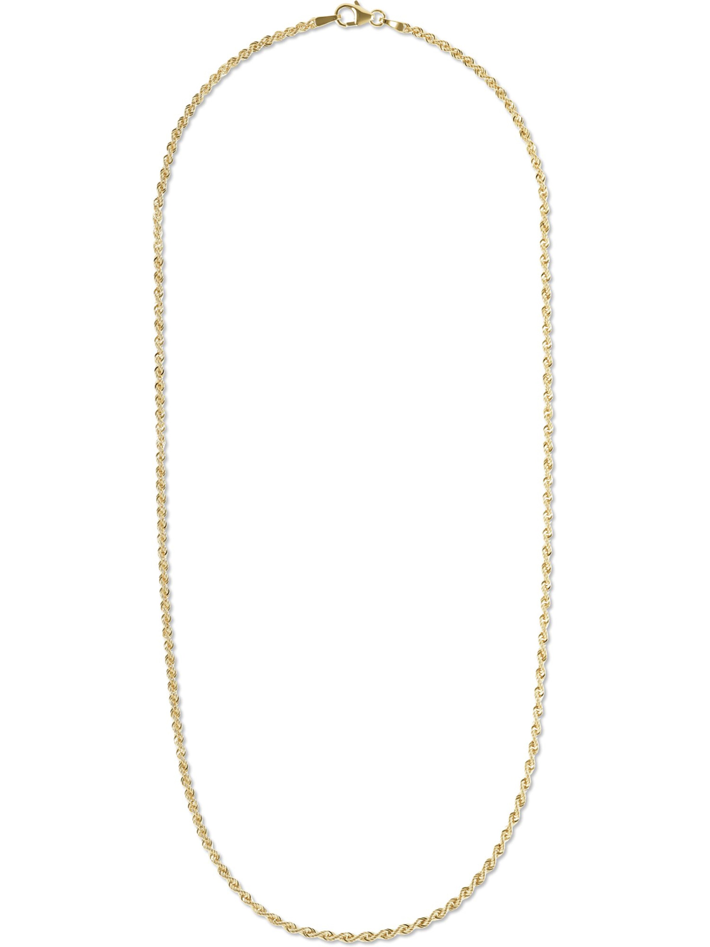 FAVS Necklace in Gold: front