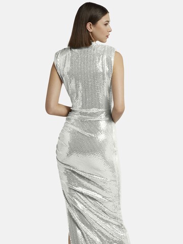 Robe de soirée 'MICATE' Nicowa en argent