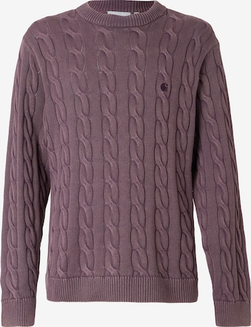 Pull-over 'Carter' Carhartt WIP en violet : devant