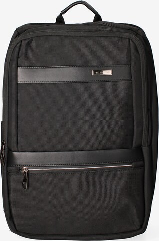 Zaino di B. Cavalli in nero: frontale