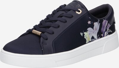 Ted Baker Tenisky 'Delylan' - námořnická modř / světle žlutá / světle fialová / bílá, Produkt