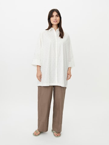 Chemisier 'MaIsenra' Masai en blanc