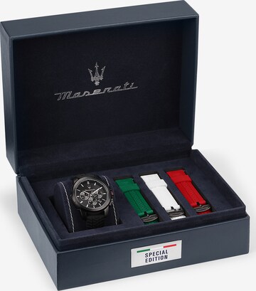 Maserati Analoog horloge in Zwart