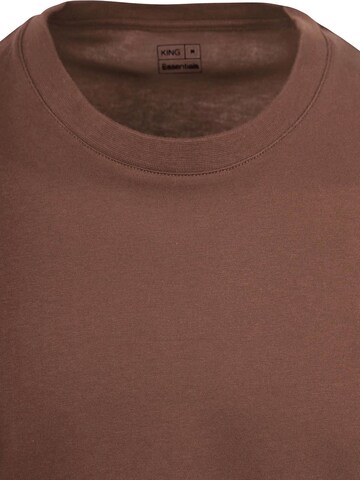 KING Essentials Shirt 'The Steve'‌ in Braun