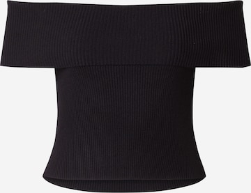 VERO MODA Пуловер 'VMWILLOW' в черно: отпред