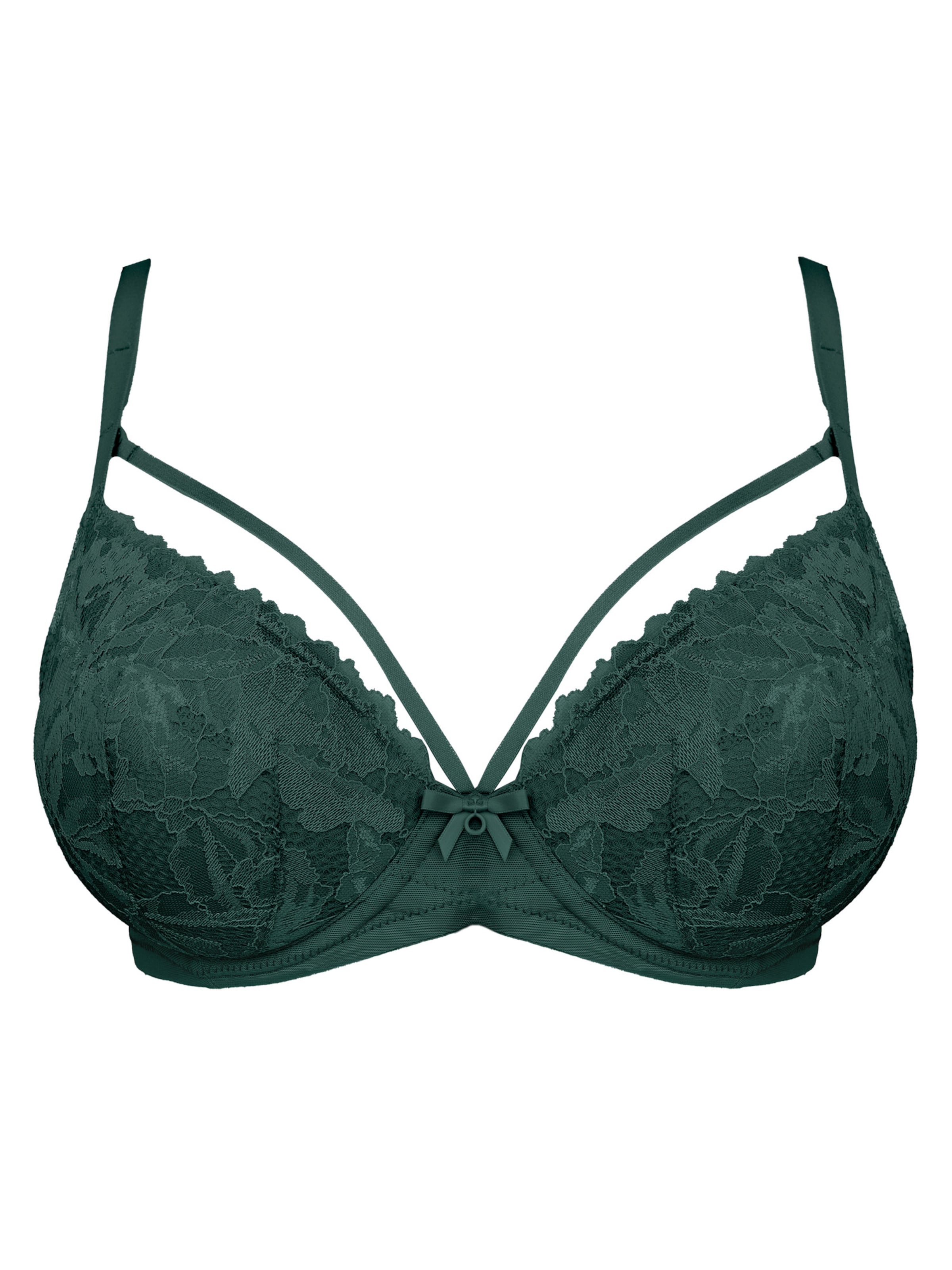 SugarShape Balconette BH 'Vienna' in Groen: voorkant