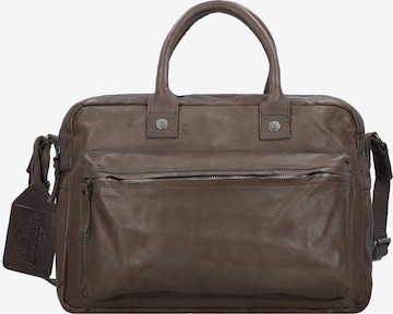 Porte-documents 'Nasty Cowboys Franklin' Billy the kid en gris : devant