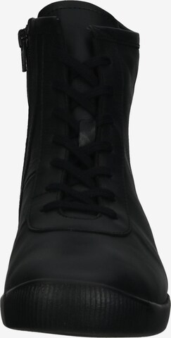 Softinos High-Top Sneakers in Black