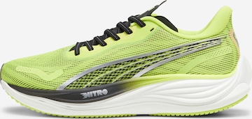 PUMA Running Shoes 'Velocity Nitro 3' in Green: front