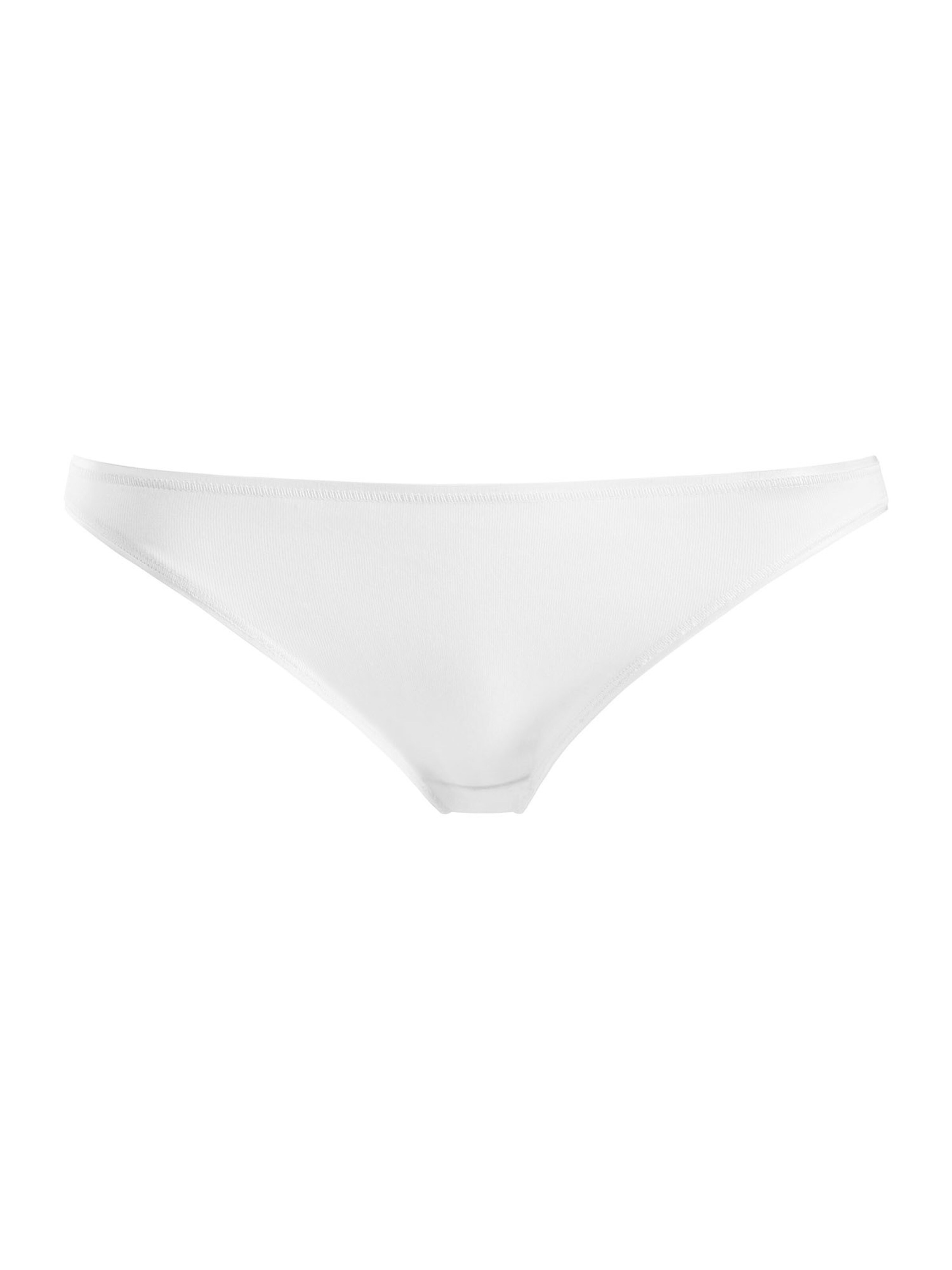 Hanro - Cueca ' Cotton Seamless ' em branco: frente