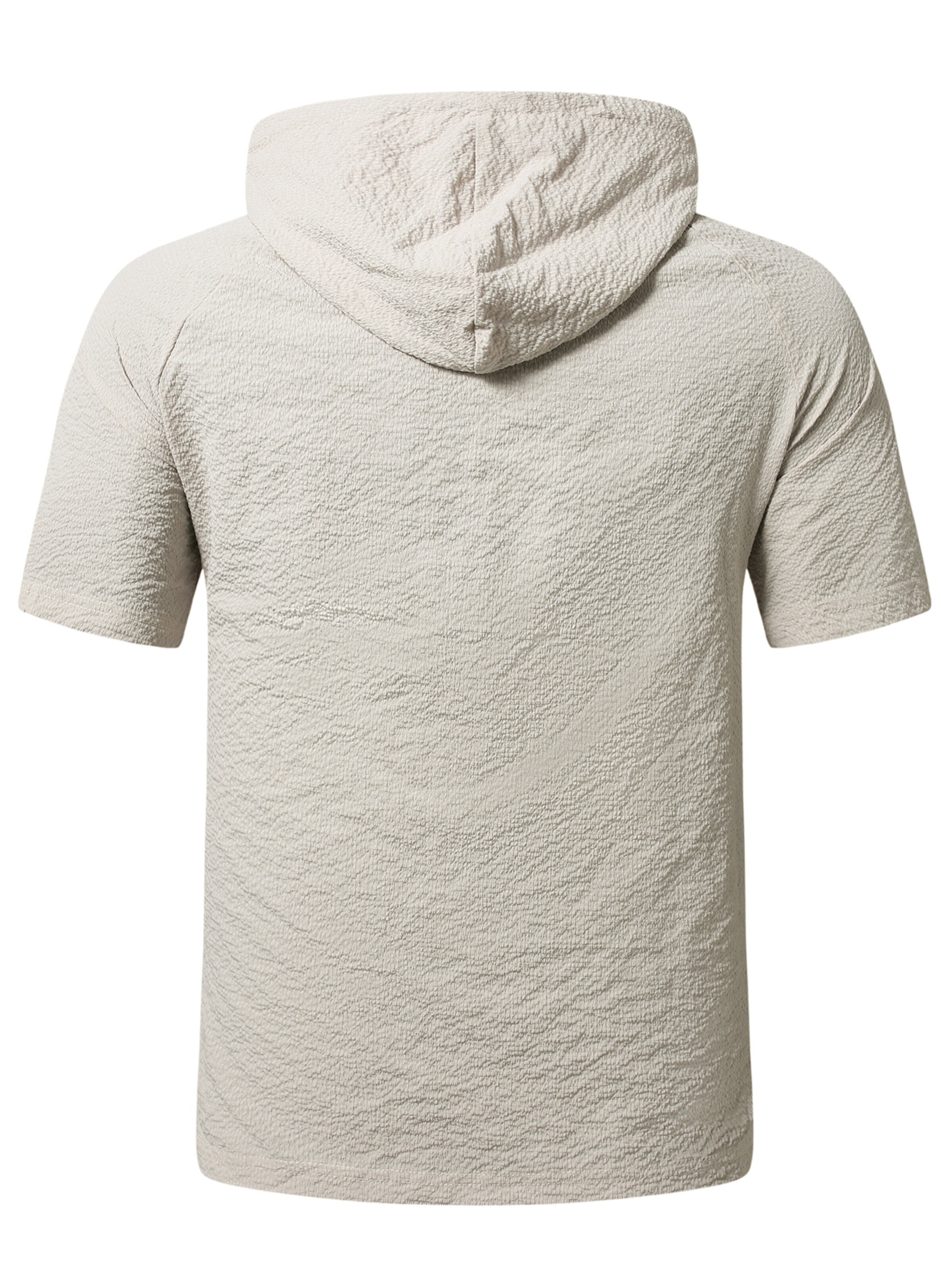 YOUTHUP Shirt 'Kopffrei' in Beige