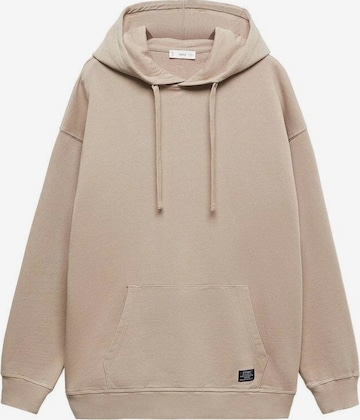 MANGO TEEN Sweatshirt in Beige: front