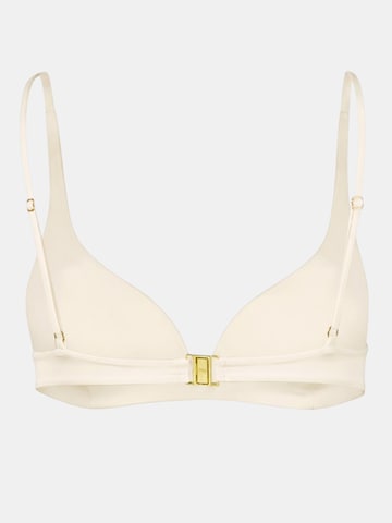 MAREZZA - Top de bikini 'Ligeia V-Wire Darted Bikini Top Ivory' en beige