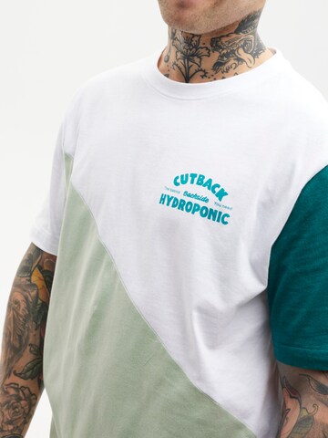 hydroponic - Camiseta 'Hydroponic Cutback Graphic T-Shirt' en Mezcla de colores