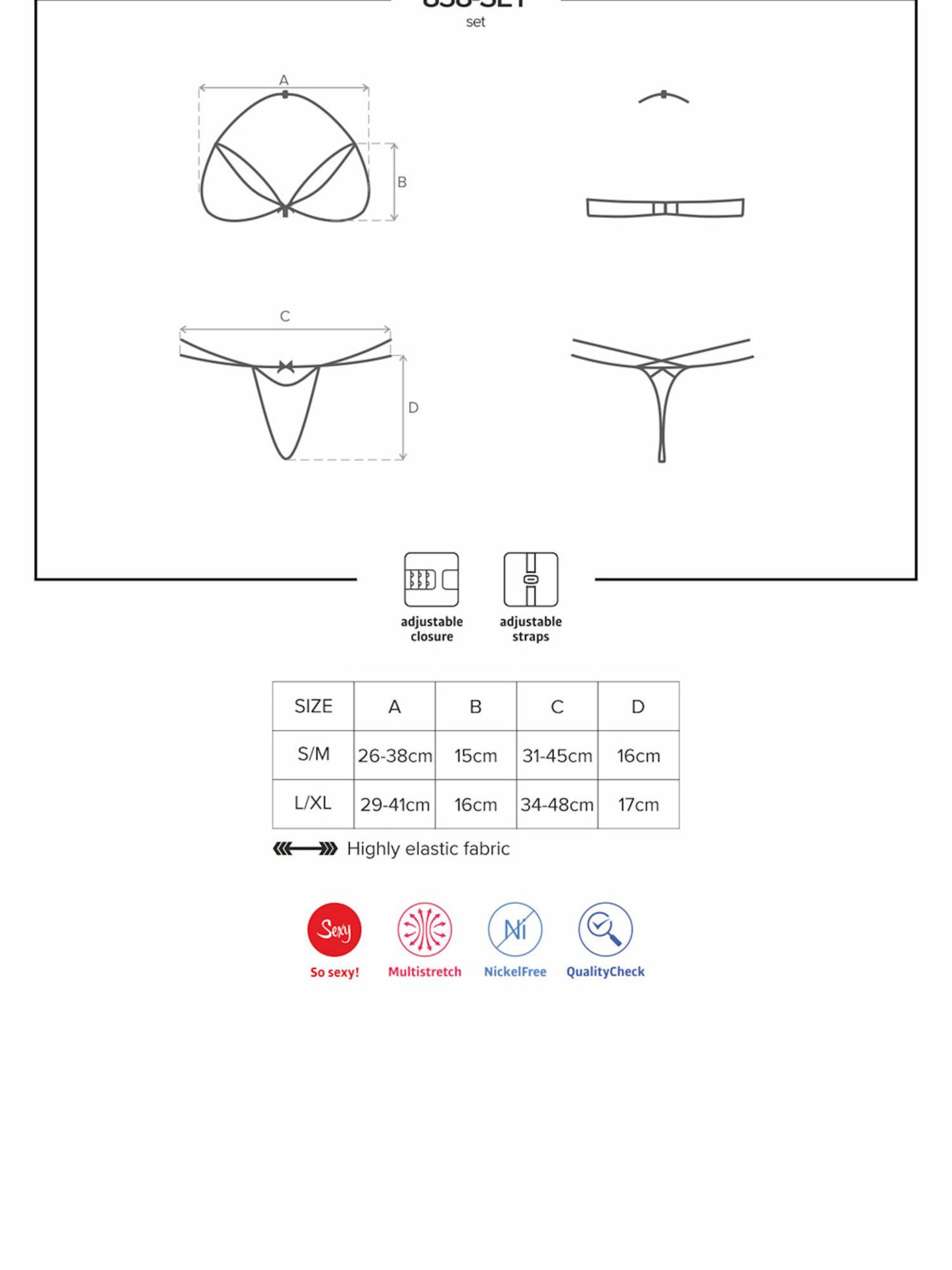 Obsessive Minimiser Underwear Sets in Red