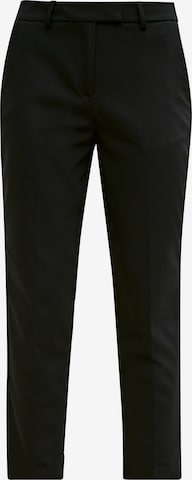 COMMA Slim fit Chino Pants in Black: front