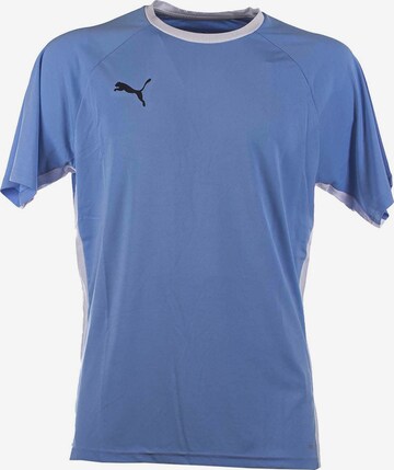 T-Shirt fonctionnel 'Teamliga' PUMA en bleu : devant