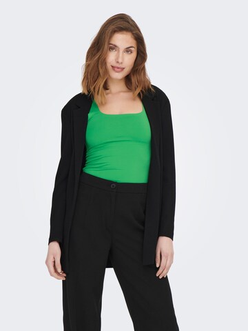 ONLY - Top en verde: frente