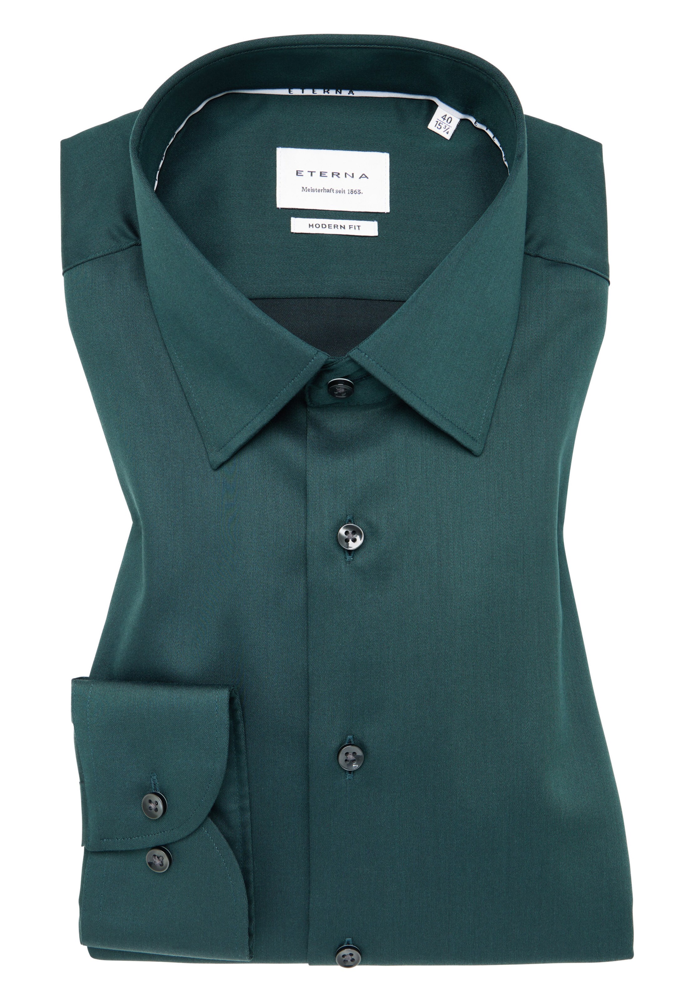 ETERNA Regular Fit Hemd in Grün