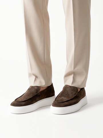 Dutch'D Classic Flats 'Atmos' in Brown