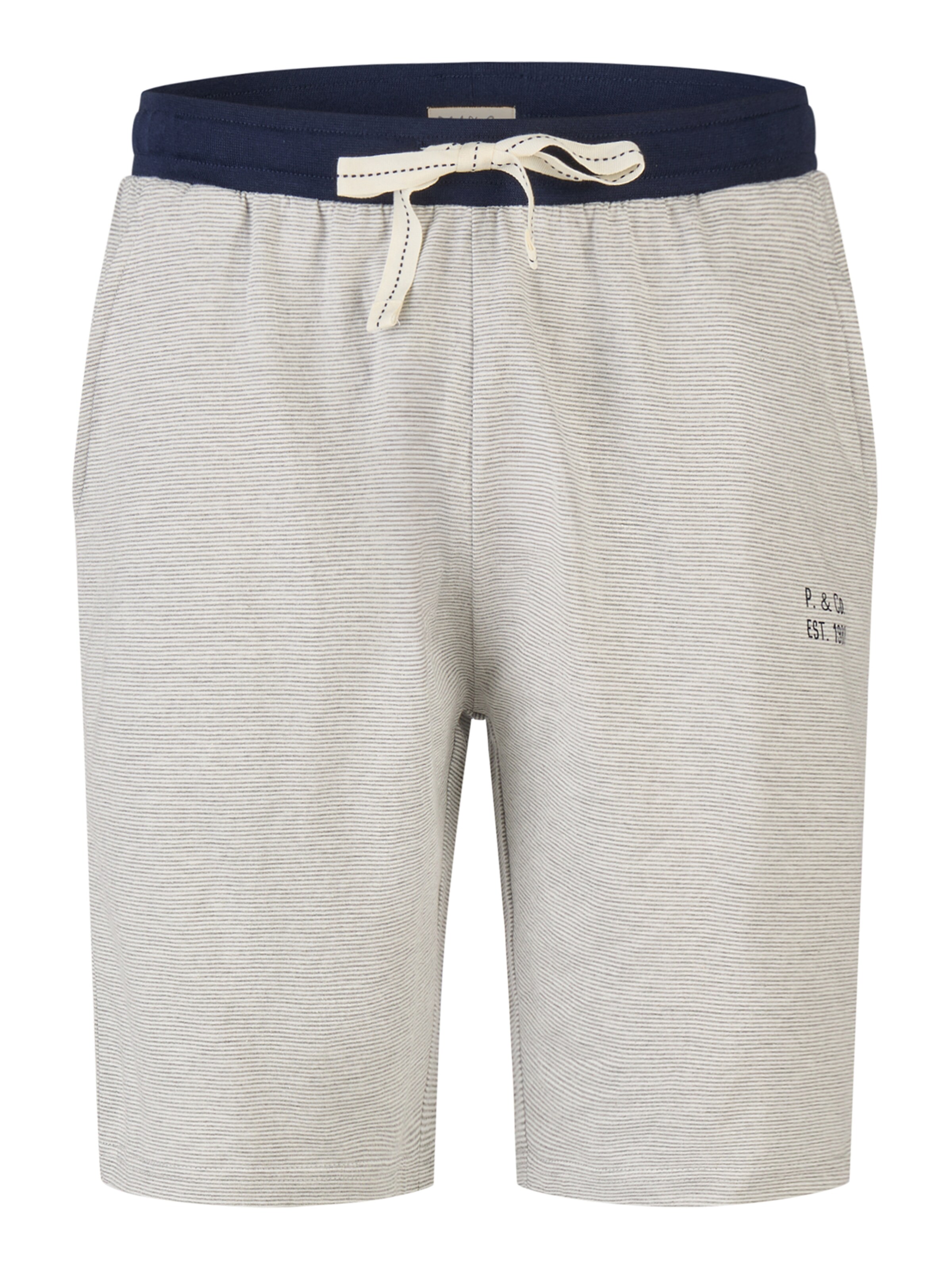 Pyjama court 'Lounge Dreams' Phil & Co. Berlin en bleu