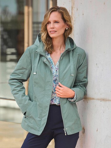 Goldner Jacke in Grün