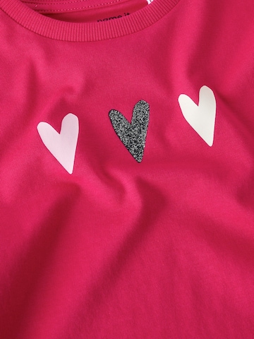 Maglietta 'NMFFINULA' di NAME IT in rosa