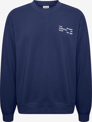 !Solid Sweatshirt 'Edyn' in Blue: front