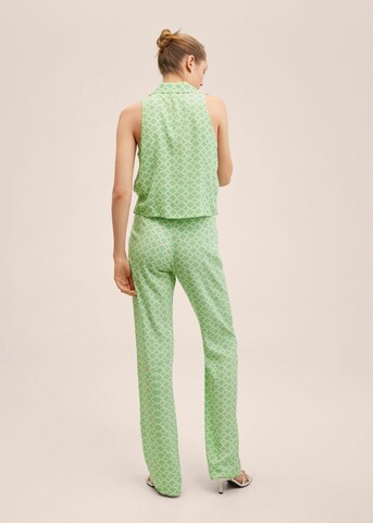 Regular Pantalon MANGO en vert