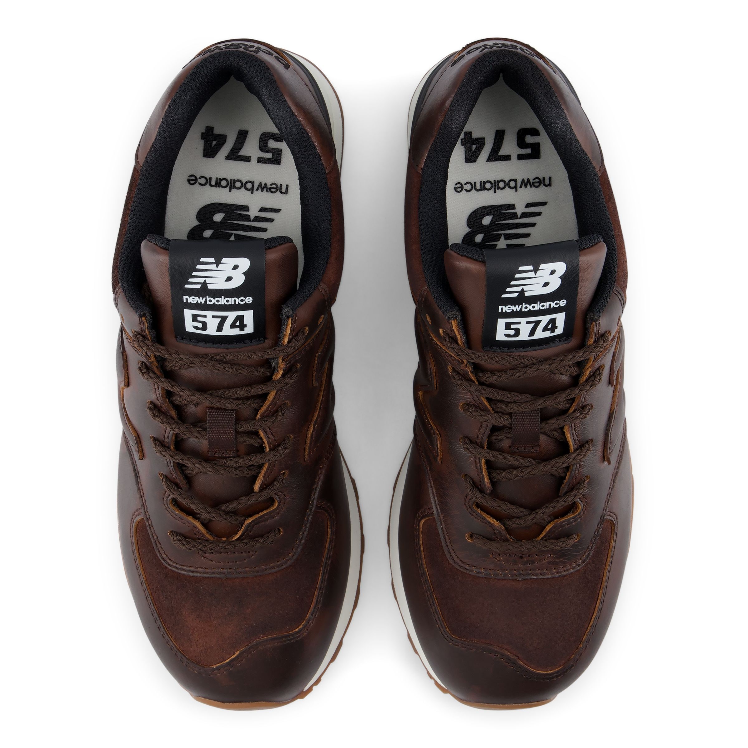 Baskets basses '574' new balance en marron