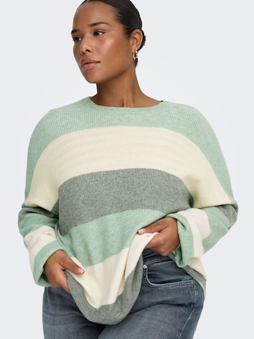 ONLY Carmakoma Pullover 'Caratia' i grøn