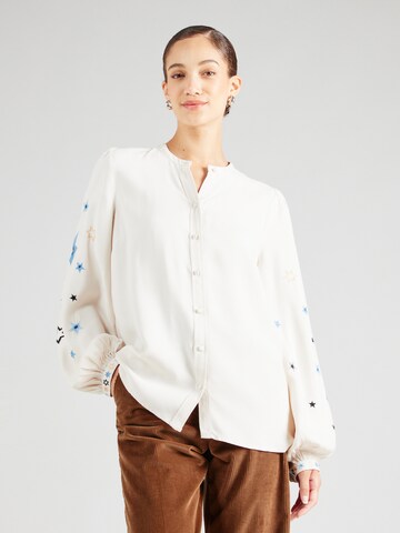 Fabienne Chapot Blouse 'Harry' in White: front