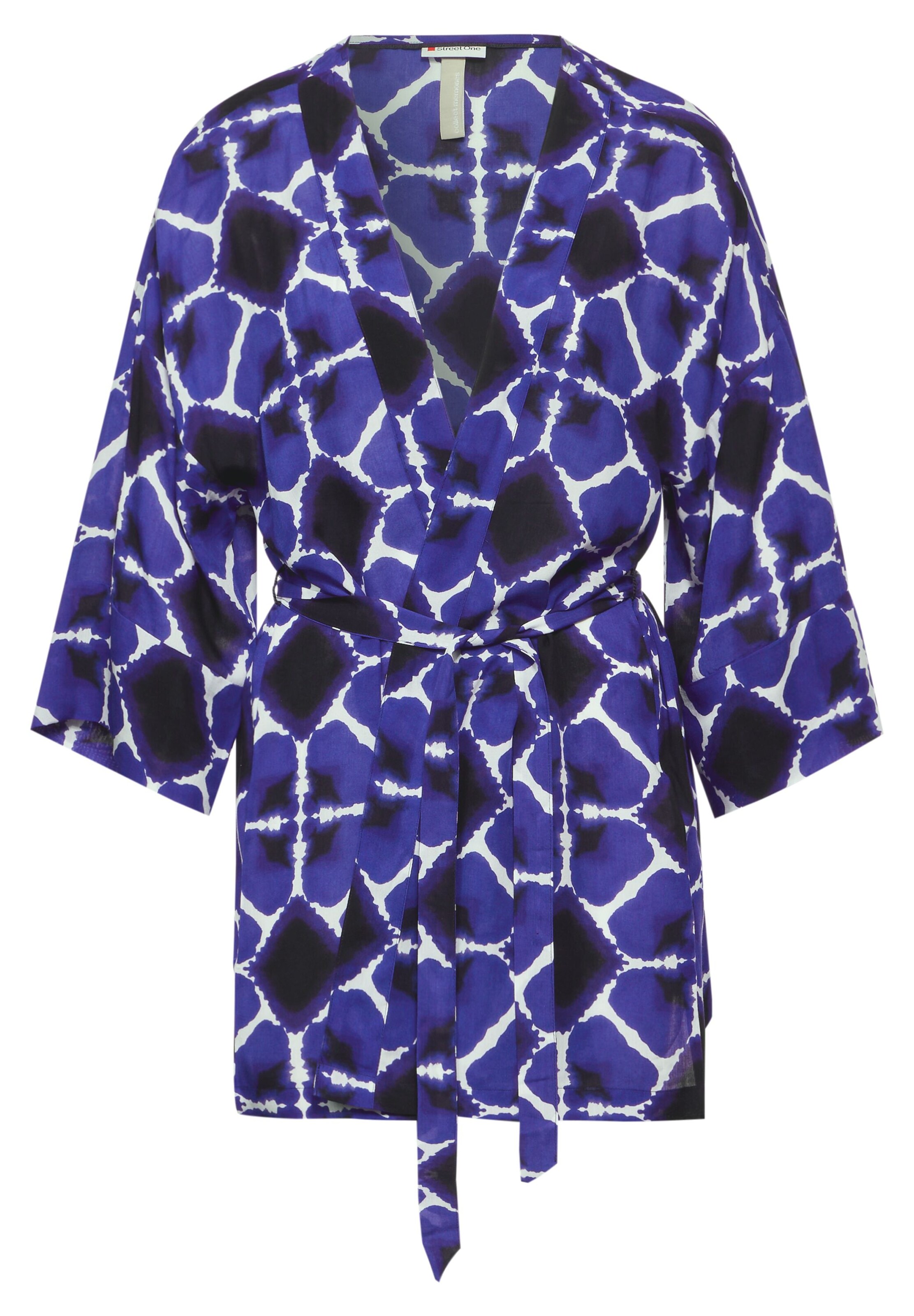 STREET ONE Kimono in Blue: front