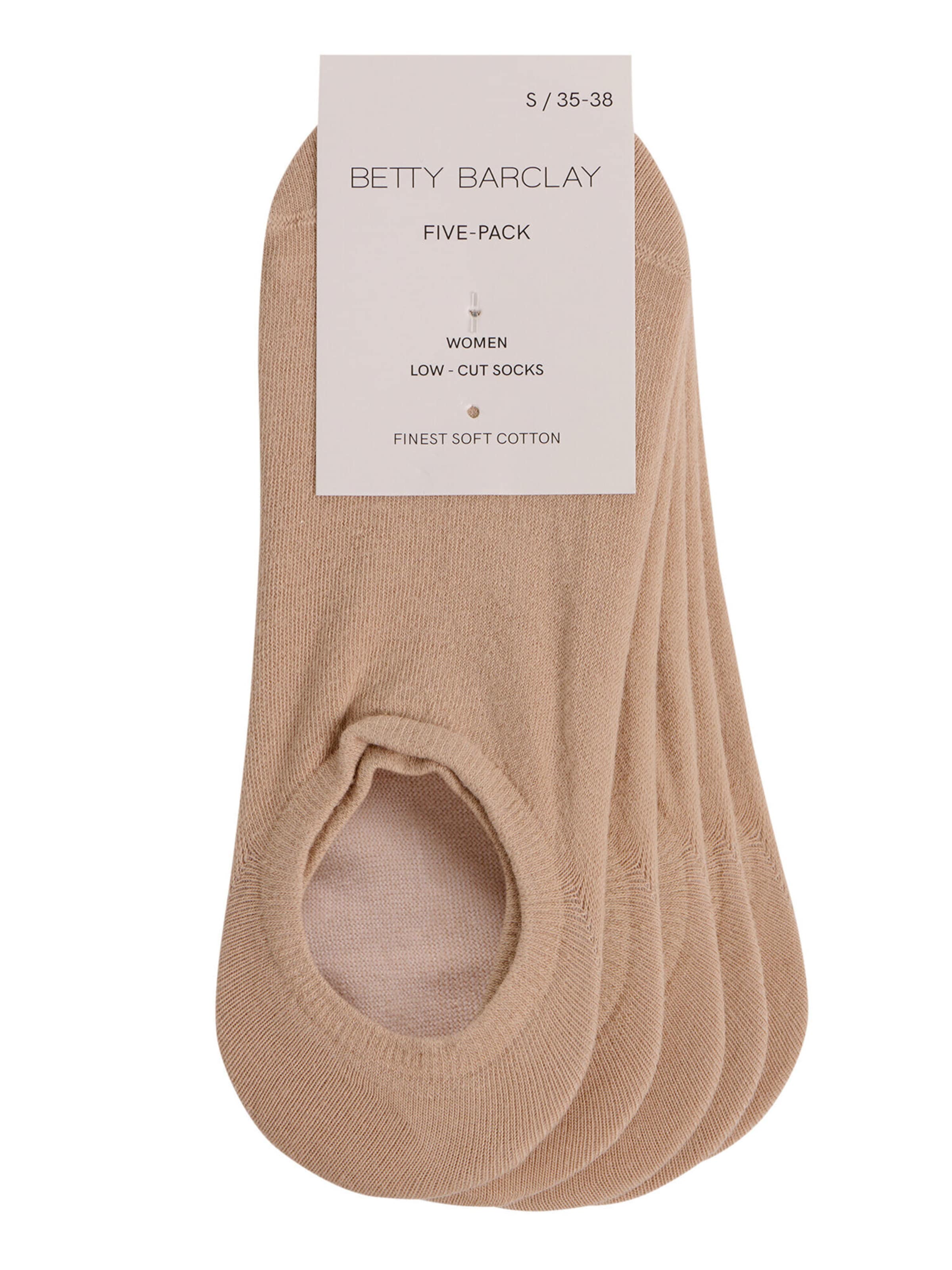 Calza velata di Betty Barclay in beige: frontale