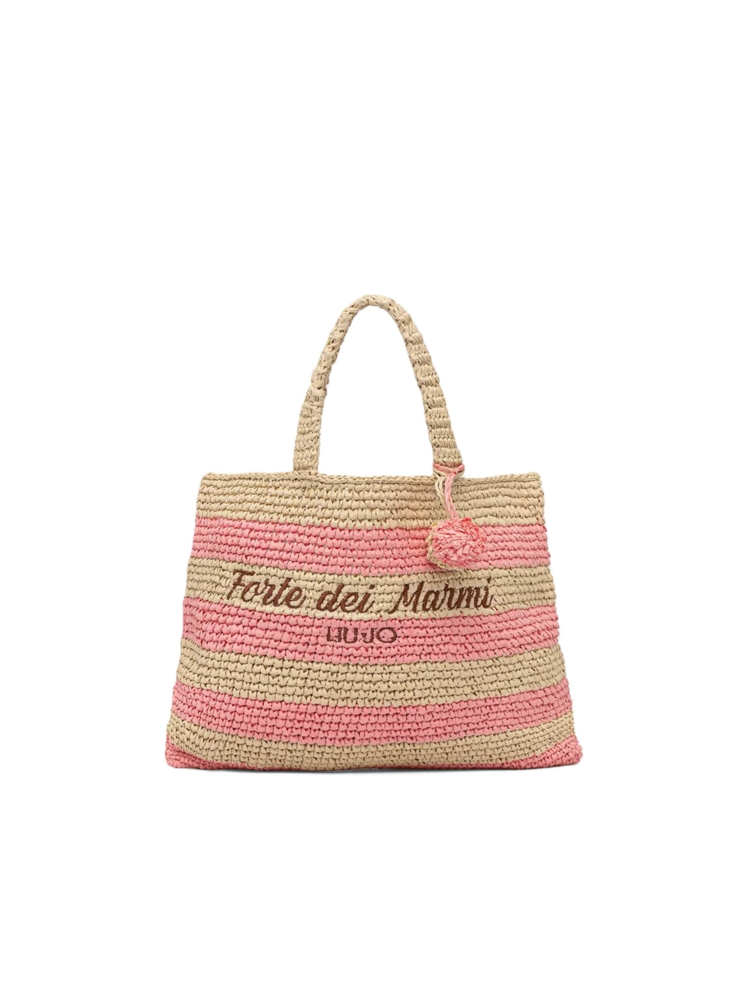 Borsa da spiaggia 'VA6197 A0006' di Liu Jo in rosa: frontale