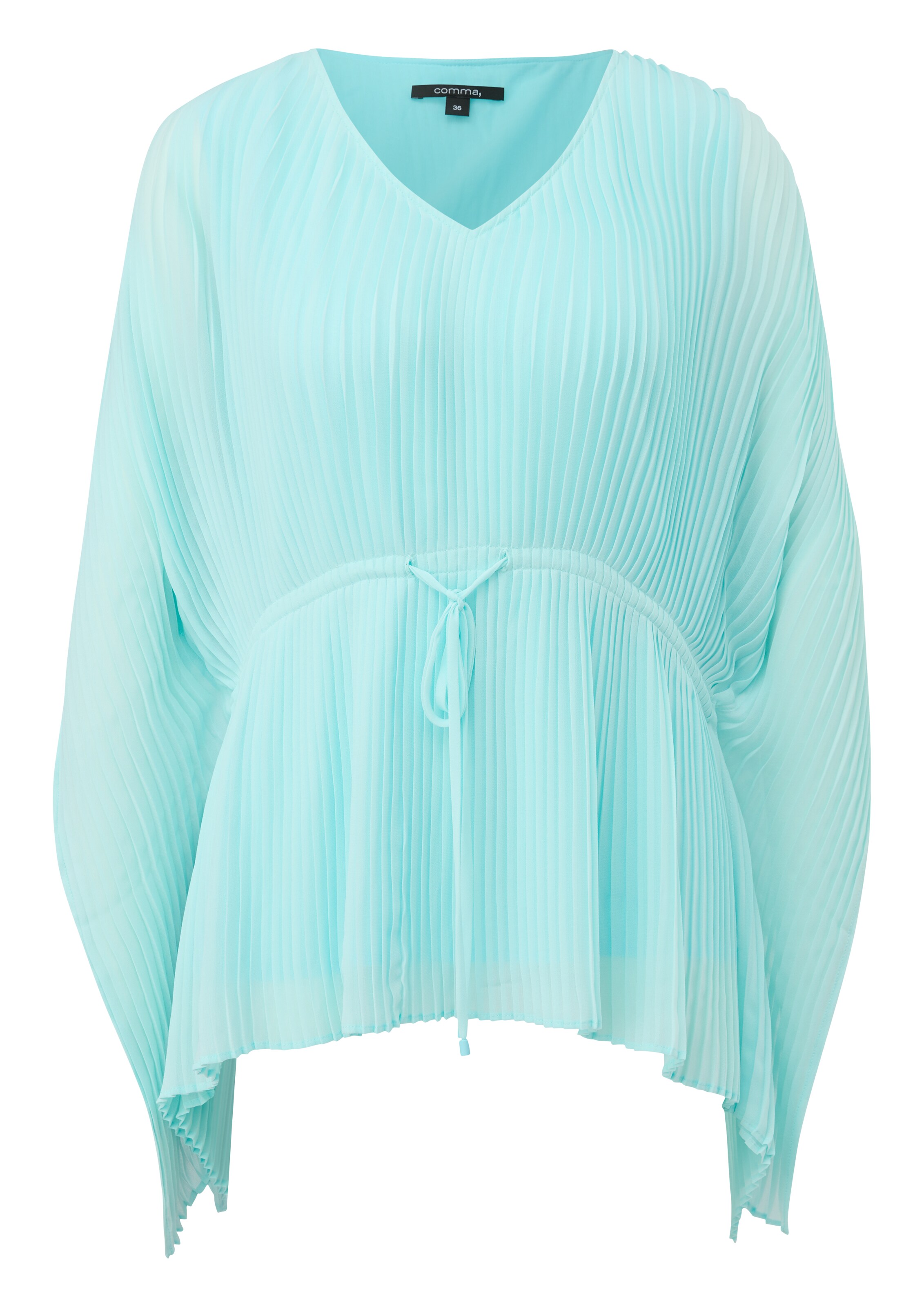 COMMA Blouse in Blauw: voorkant