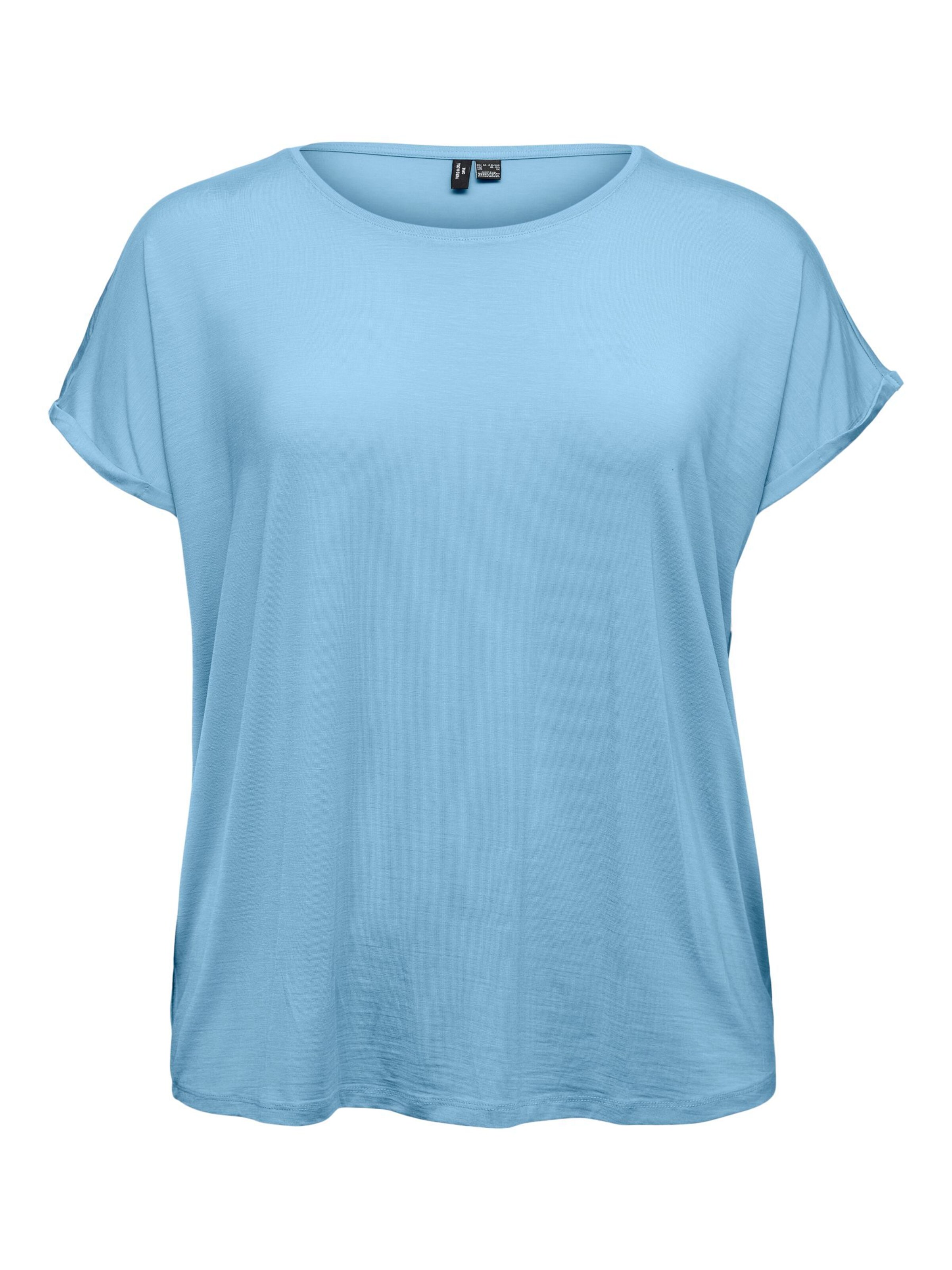 Vero Moda Curve Shirt in Blue: front