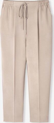 Pantalon à plis Ipekyol en beige : devant